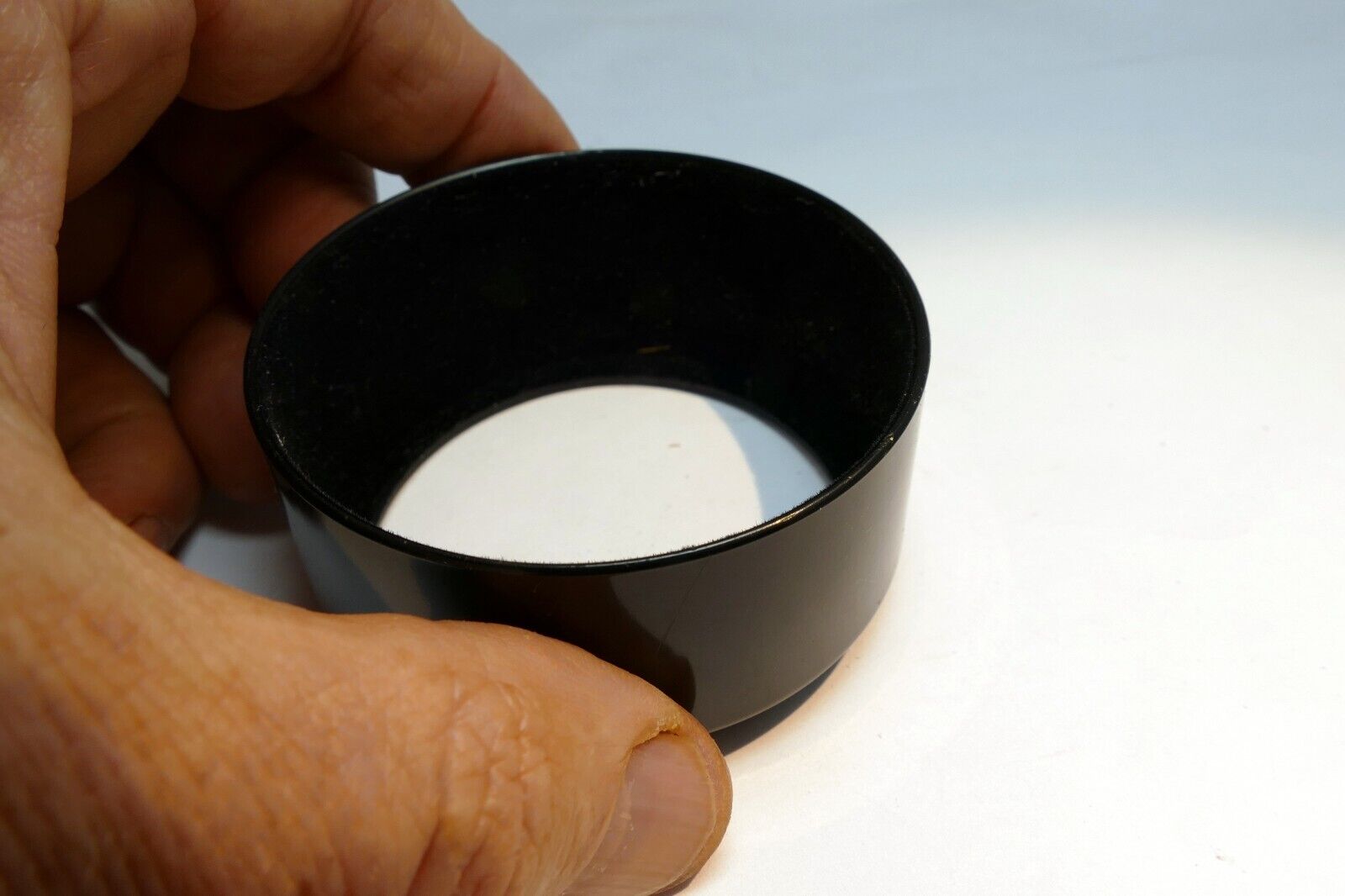 59mm  Lens Hood Shade threaded   plastic with  male threads