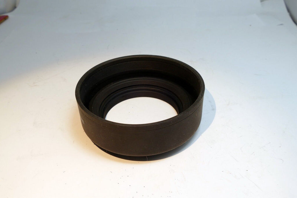 67mm Rubber  Lens Hood Shade Double threaded telephoto and wide angle 18-200mm