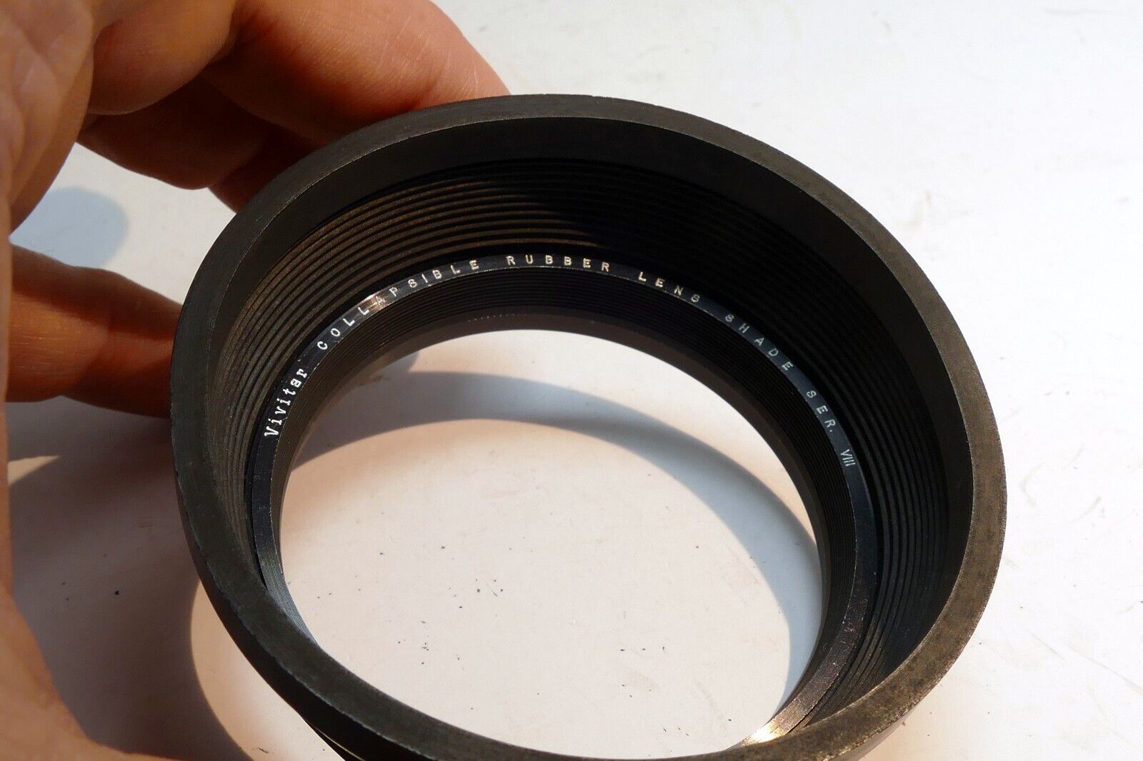 Series 8 VIII Lens Hood Shade threaded vintage 66.6mm (will not collapse)
