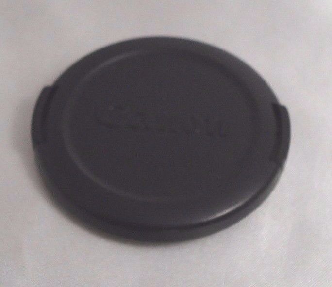 Canon Genuine snap-on 58mm Front Lens Cap - Japan E-58 All black