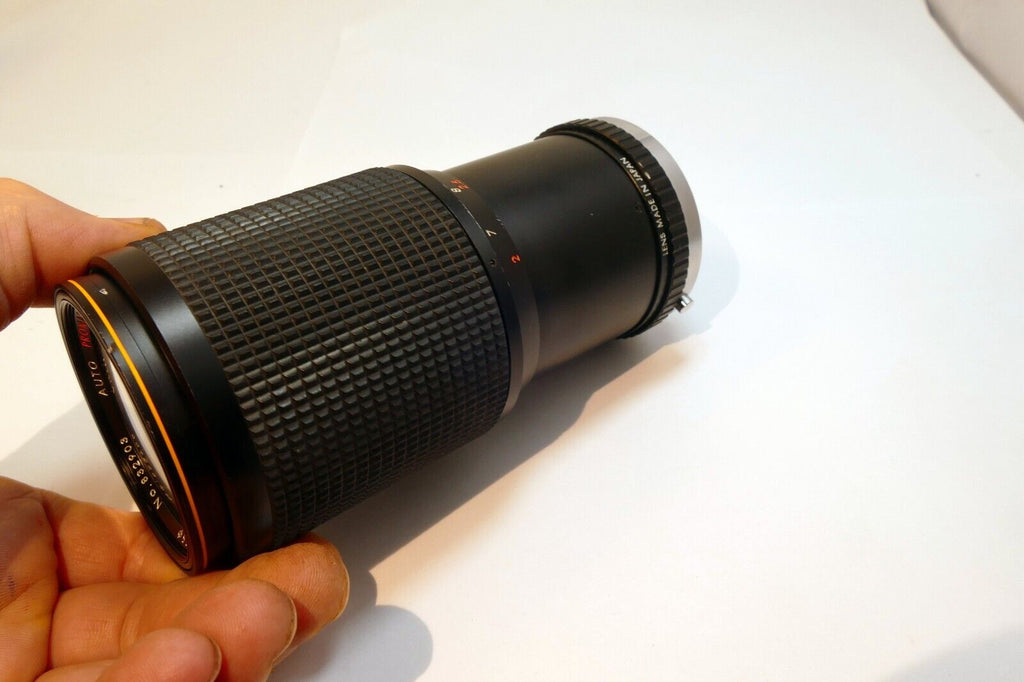 Promaster 80-205mm f3.8  lens with FUNGUS for Olympus OM (AS IS Parts or Repair)