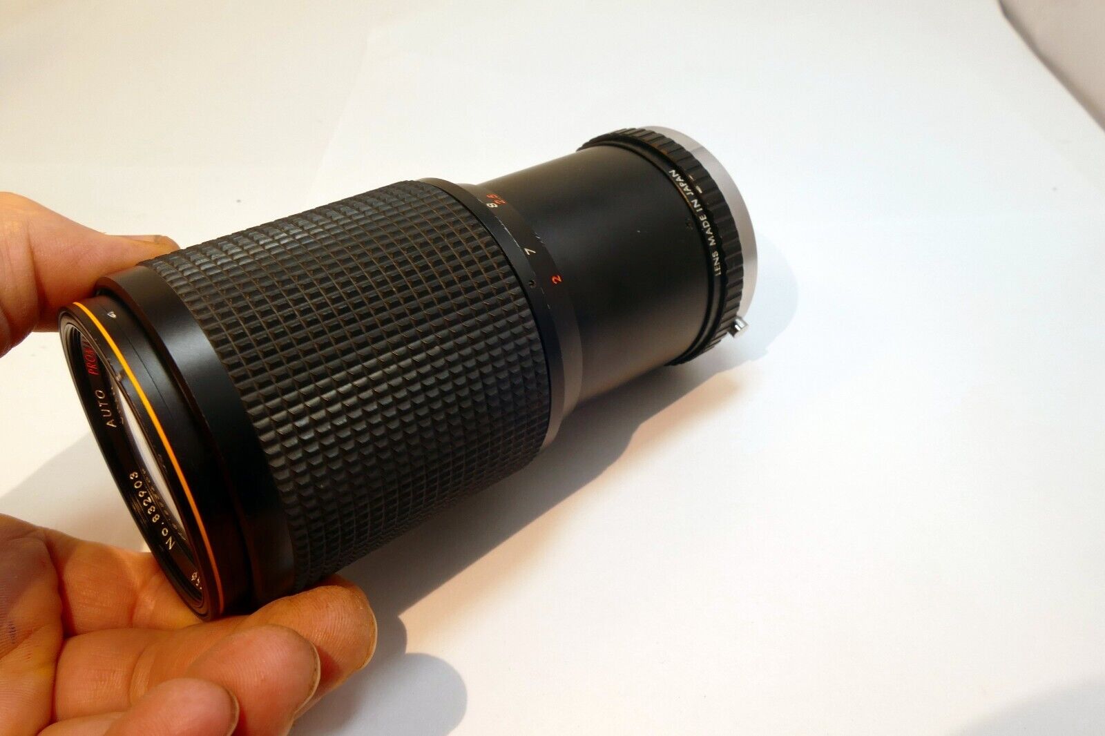 Promaster 80-205mm f3.8  lens with FUNGUS for Olympus OM (AS IS Parts or Repair)