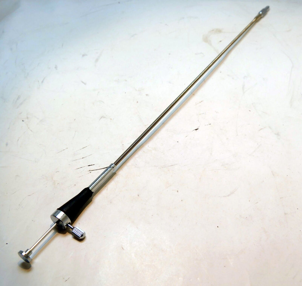 Metal Straight Cable Release - 12 inch 1 foot  long vintage