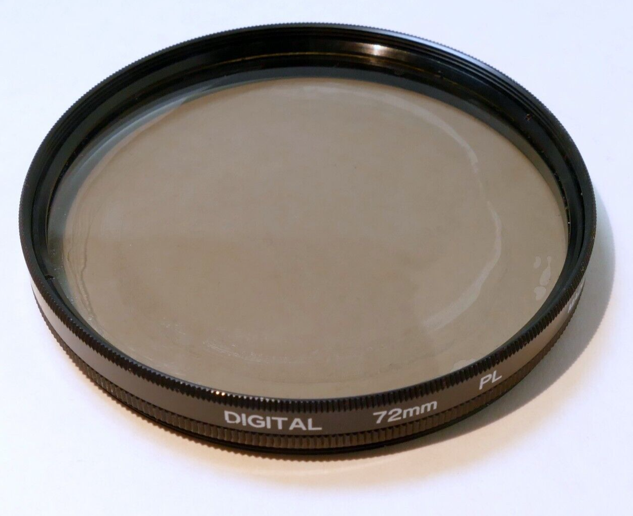 Digital 72mm PL Filter Polarizing Polar - DAMAGED coating, separation for artist