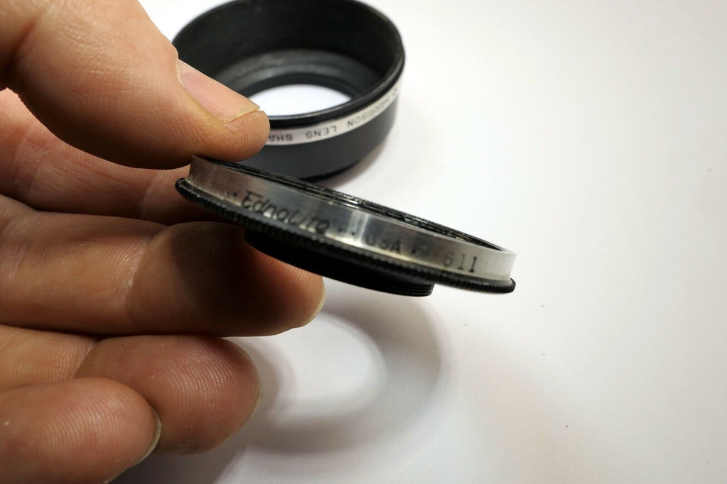 Harrison Series 6 VI 44mm OD lens hood shade metal w/ 30mm OD threads on bottom