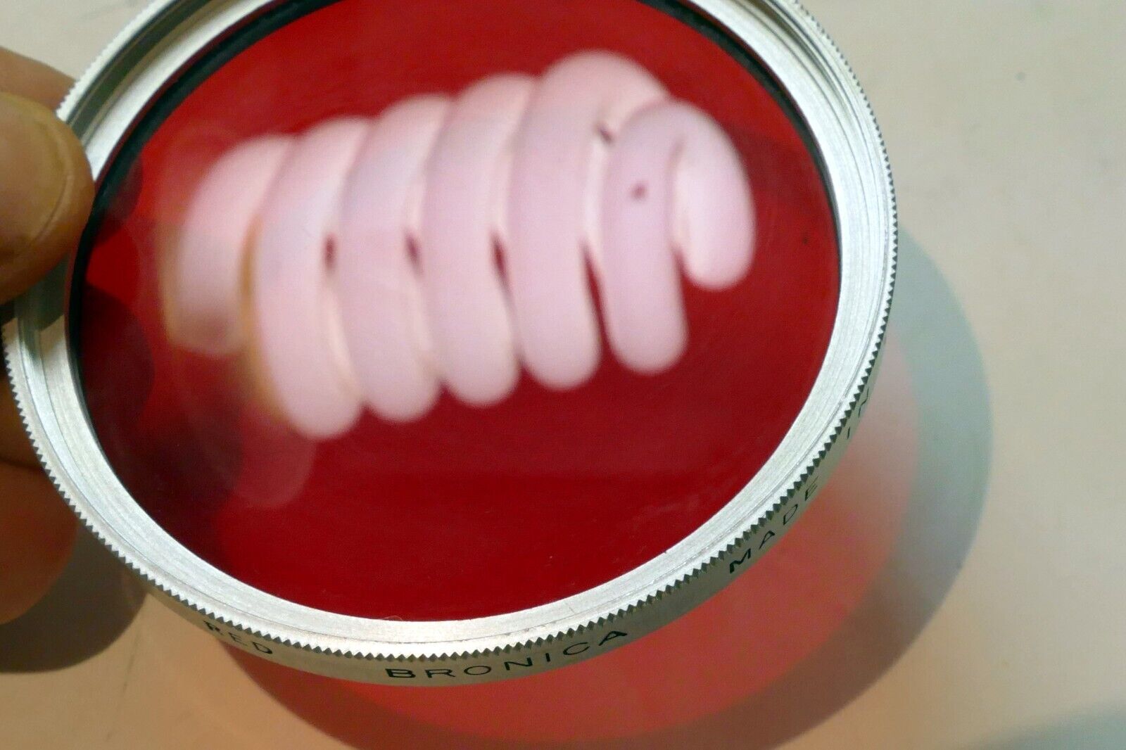 Bronica 67mm RED Lens Filter Threaded 66.7mm Zenza - Genuine OEM S2A