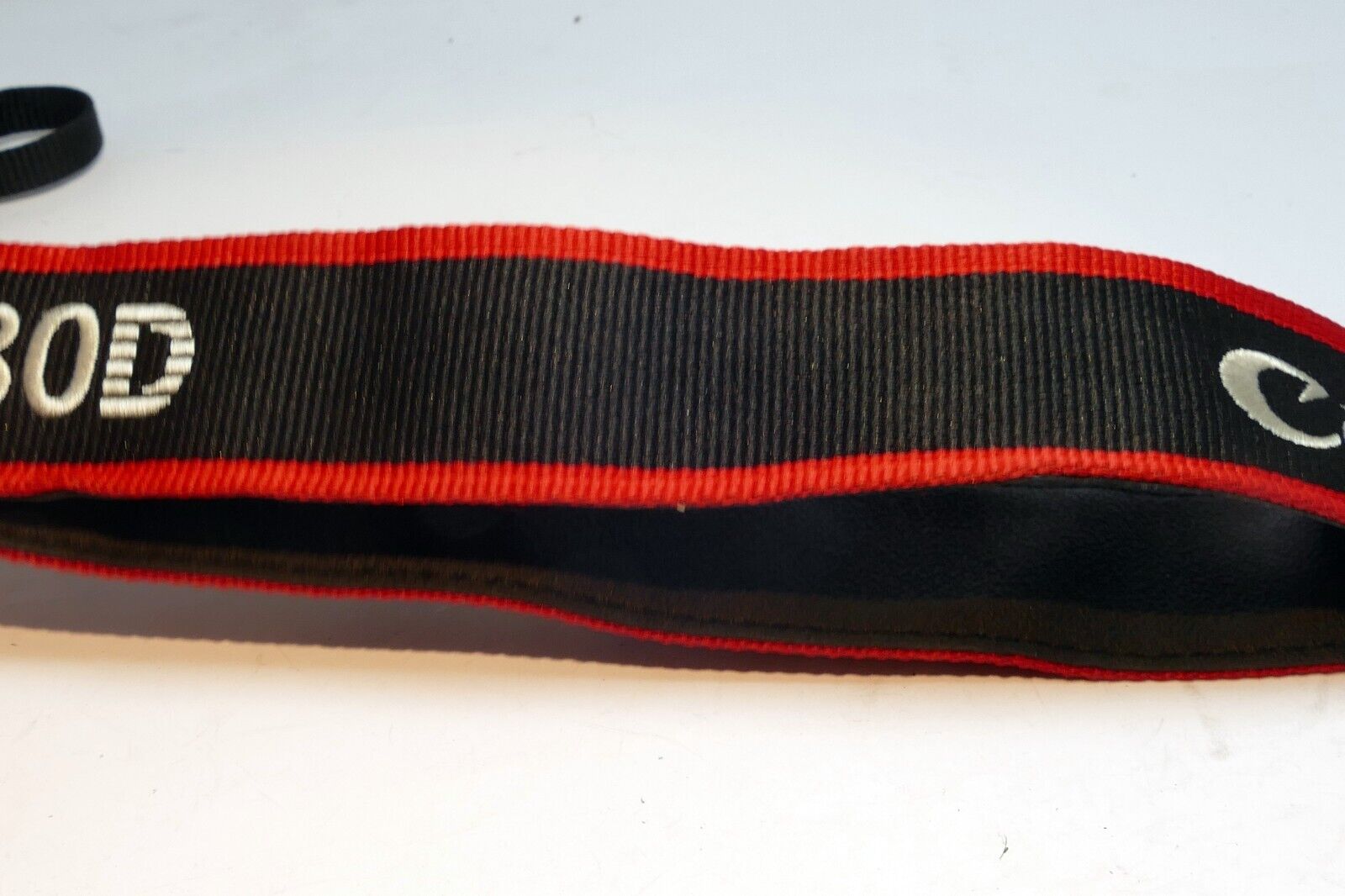 Canon EOS 80D Digital Camera Neck Shoulder Strap Black-Red - -  Genuine OEM