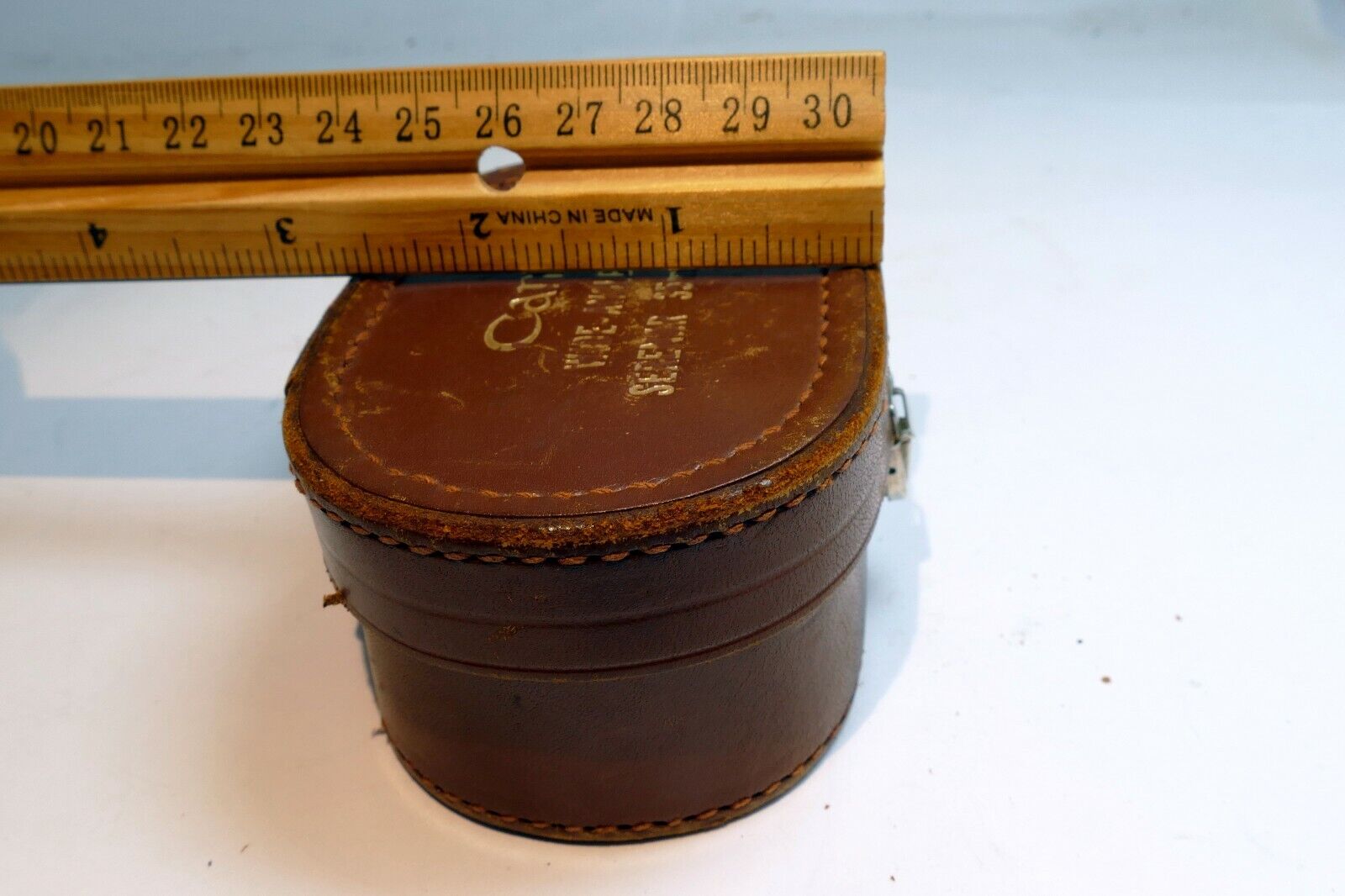 Leather Case for Canon 35mm f2.8 Serenar  & f3.2  L39  Lens rangefinder