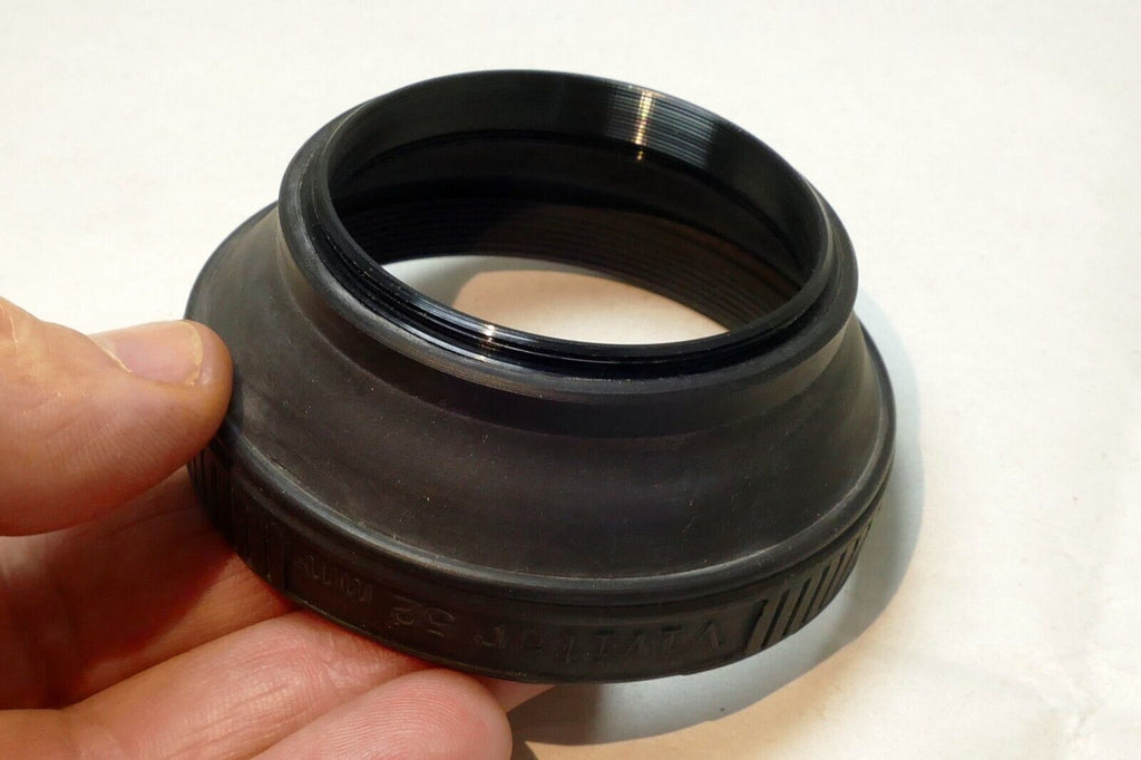 Vivitar collapsible 52mm Rubber Lens Hood Shade  for 50mm f1.4 lenses