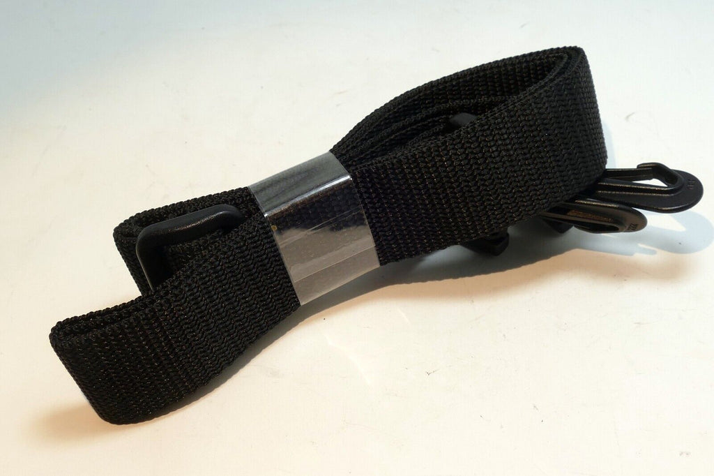 ALL-BLACK Neck Shoulder Strap for Camera Case2.5cm wide nylon sturdy - New