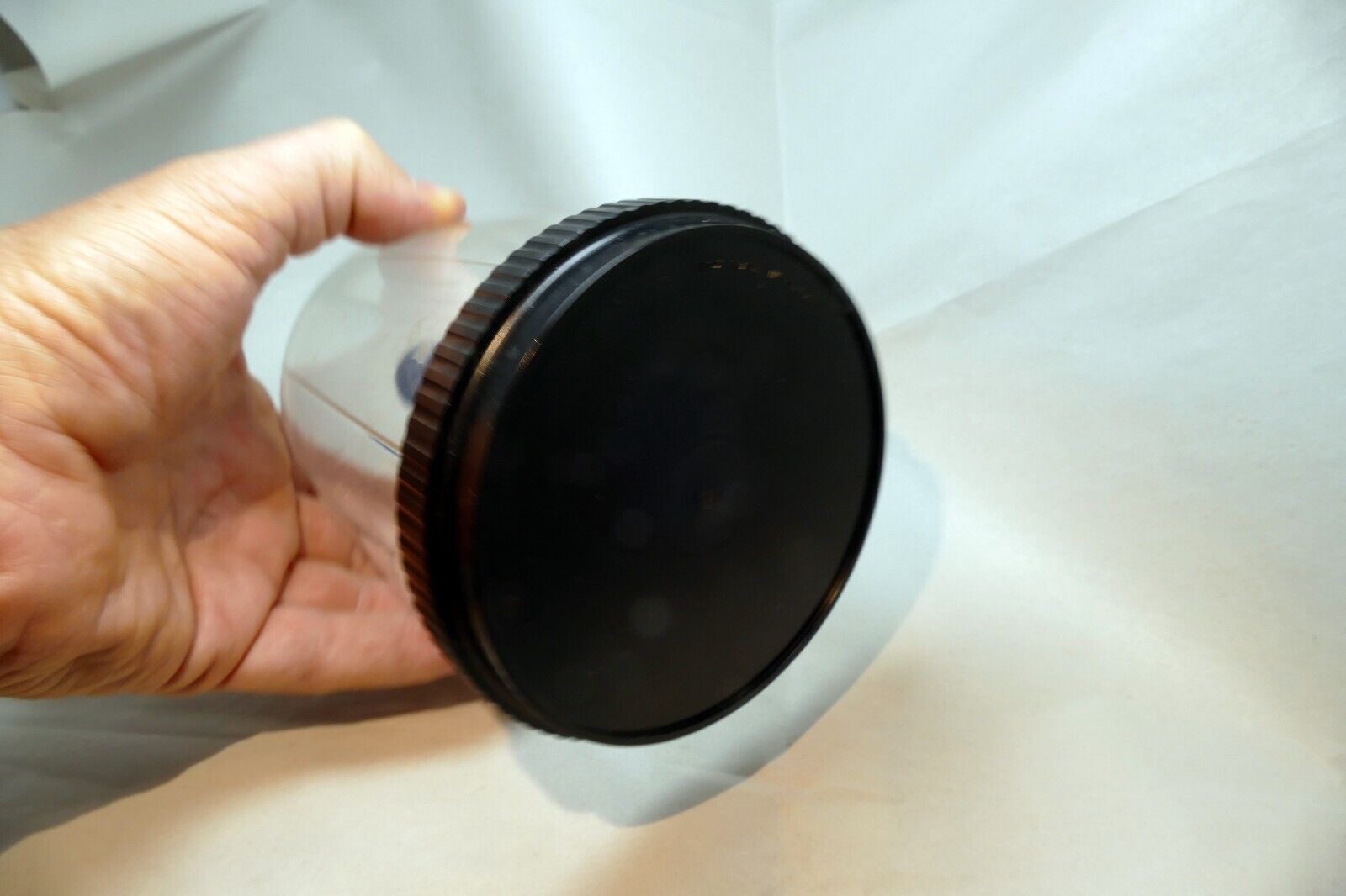 Hasselblad 4" Tall V Clear Bubble Lens Case C CF 50mm f/4 CF Zeiss Original OEM