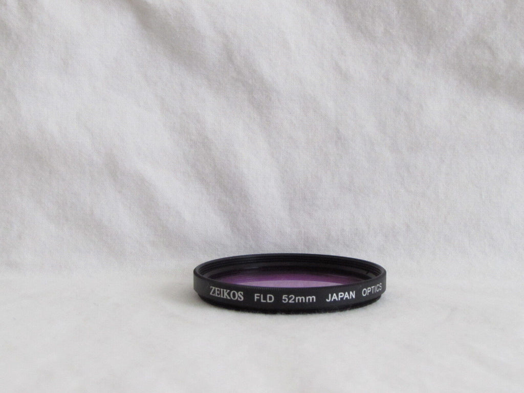 Used Lens Filter   Zeikos FLD 52mm Japan Optics
