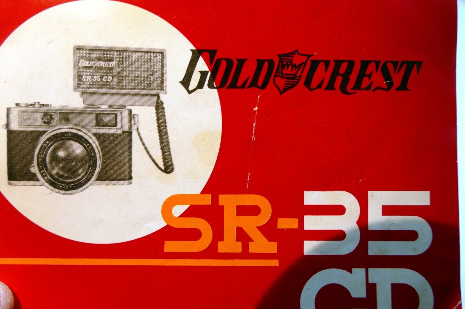 Gold Crest SR-35 CD Flash Instructions manual Guide English E