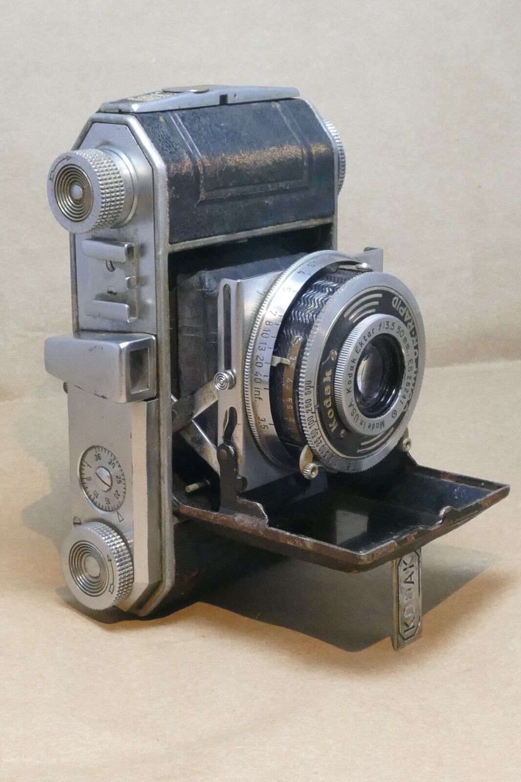 Kodak Retina I Type 126 35mm Rangefinder Camera with Ektar 5cm f/3.5 Lens AS IS