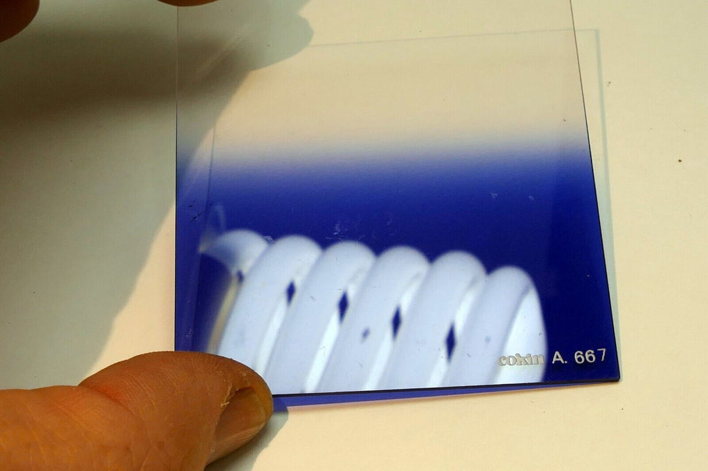 COKIN A667 Gradual Blue Mauve B2 A series 67X67mm small square graduated