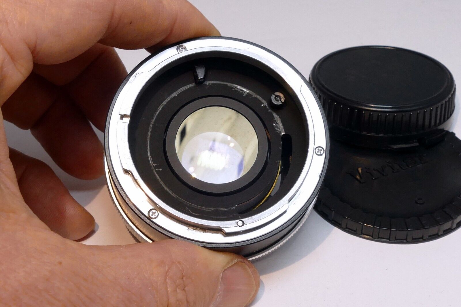Vivitar Multi-Coated 2X Lens teleconverter for FD Canon mount manual focus lens