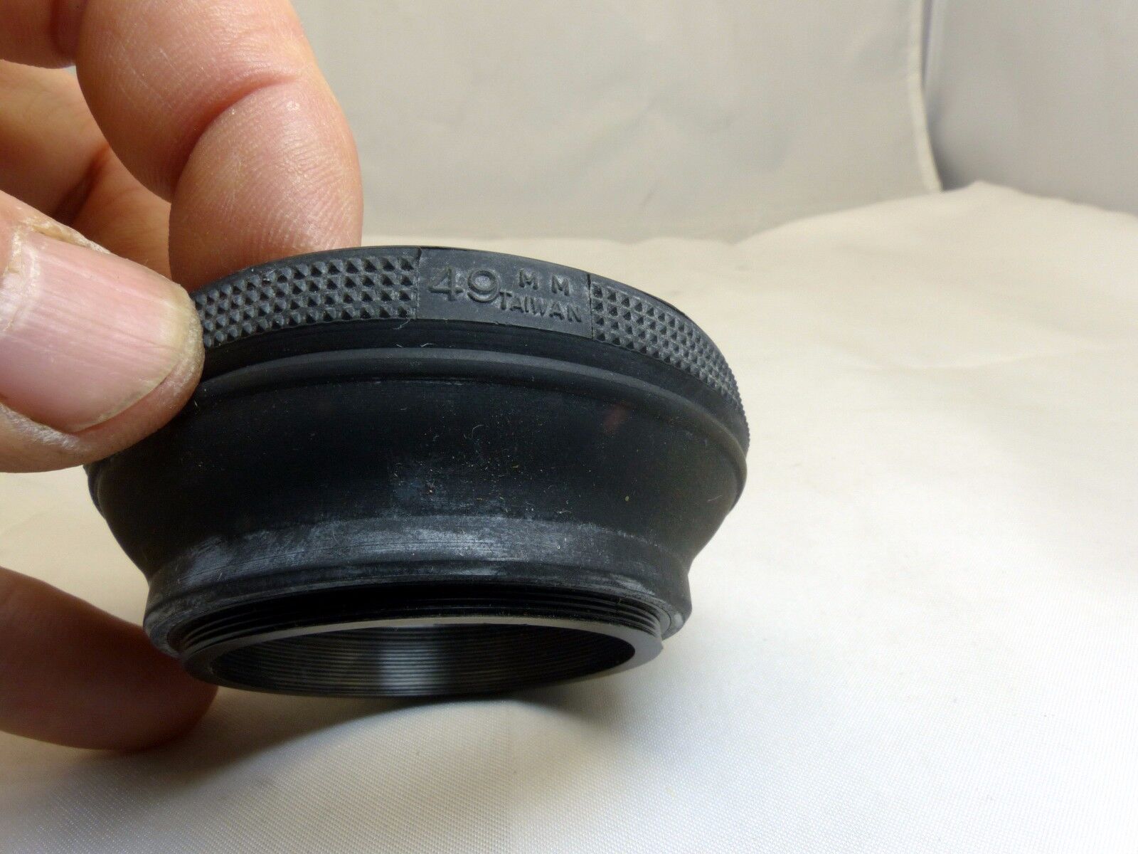 49mm Lens Hood collapsible Rubber for telephoto lenses