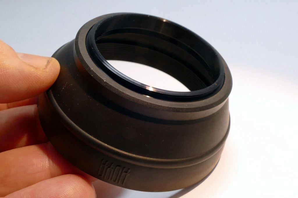 Hoya 49mm rubber lens hood shade  genuine OEM made in Japan vintage