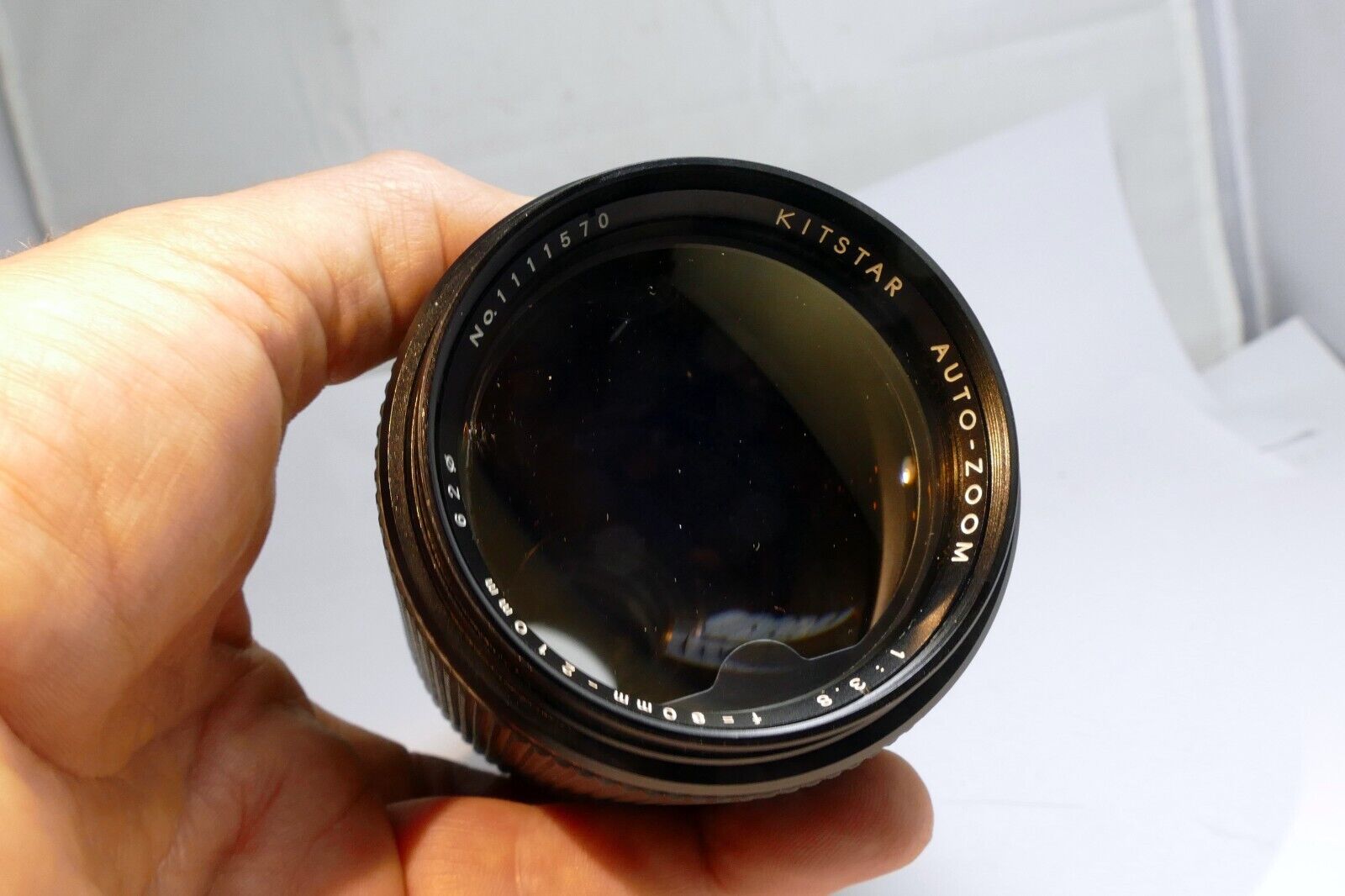 Kitstar 80-210mm f3.8 FD Lens for Canon manual focus telephoto  sticky aperture