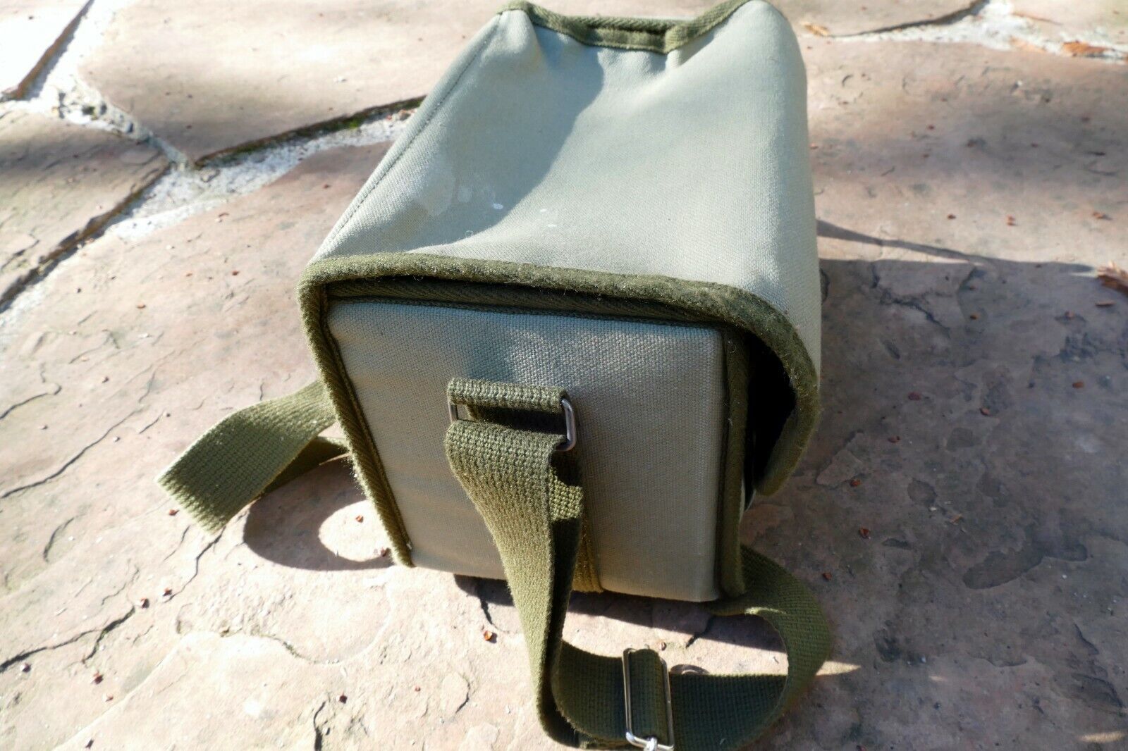 Nikon ME FG camera Case vintage Genuine OEM canvas green khaki