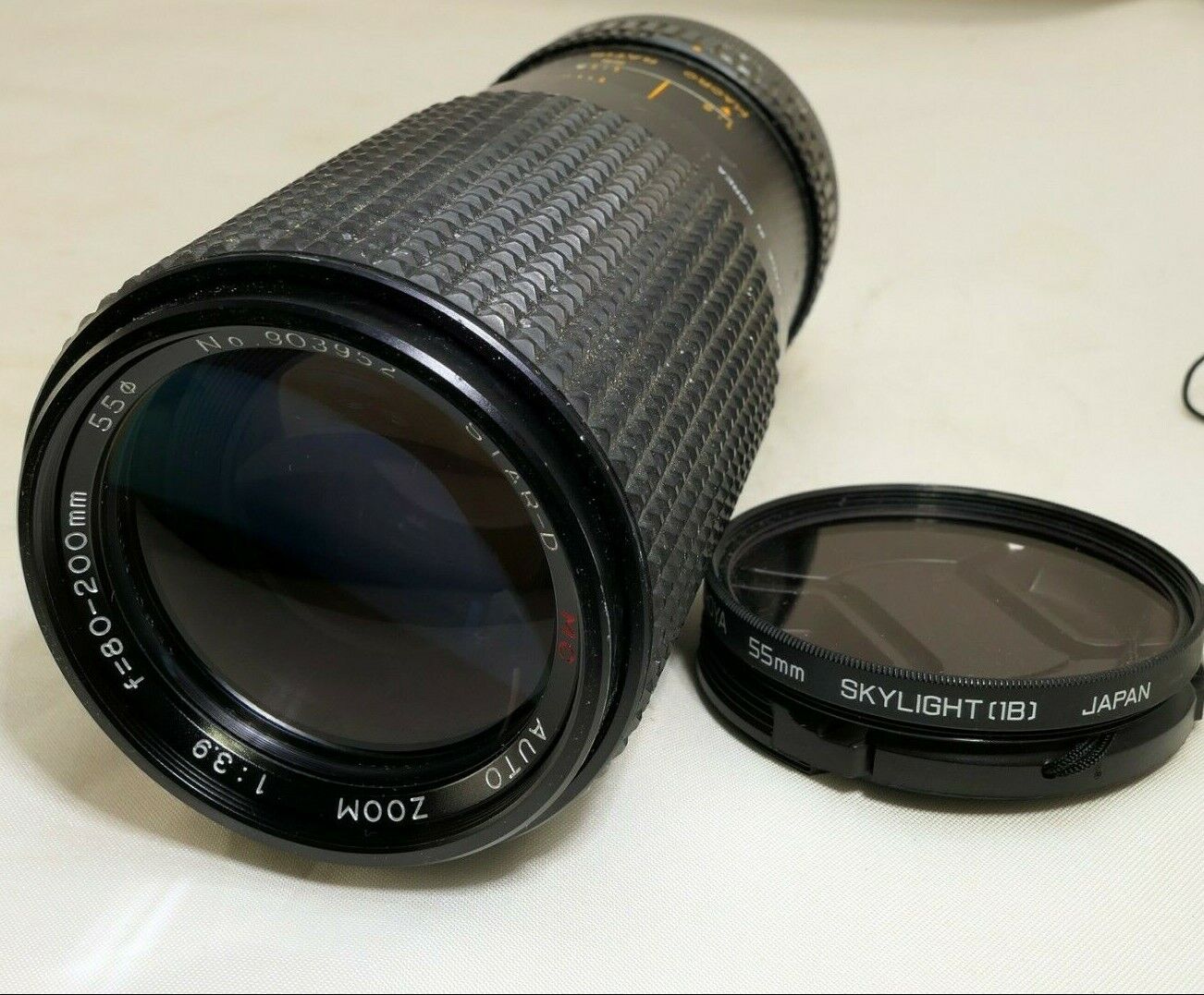 Star D 80-200mm f3.9 Manual Lens for Canon AE-1 with some fungus webbing inside