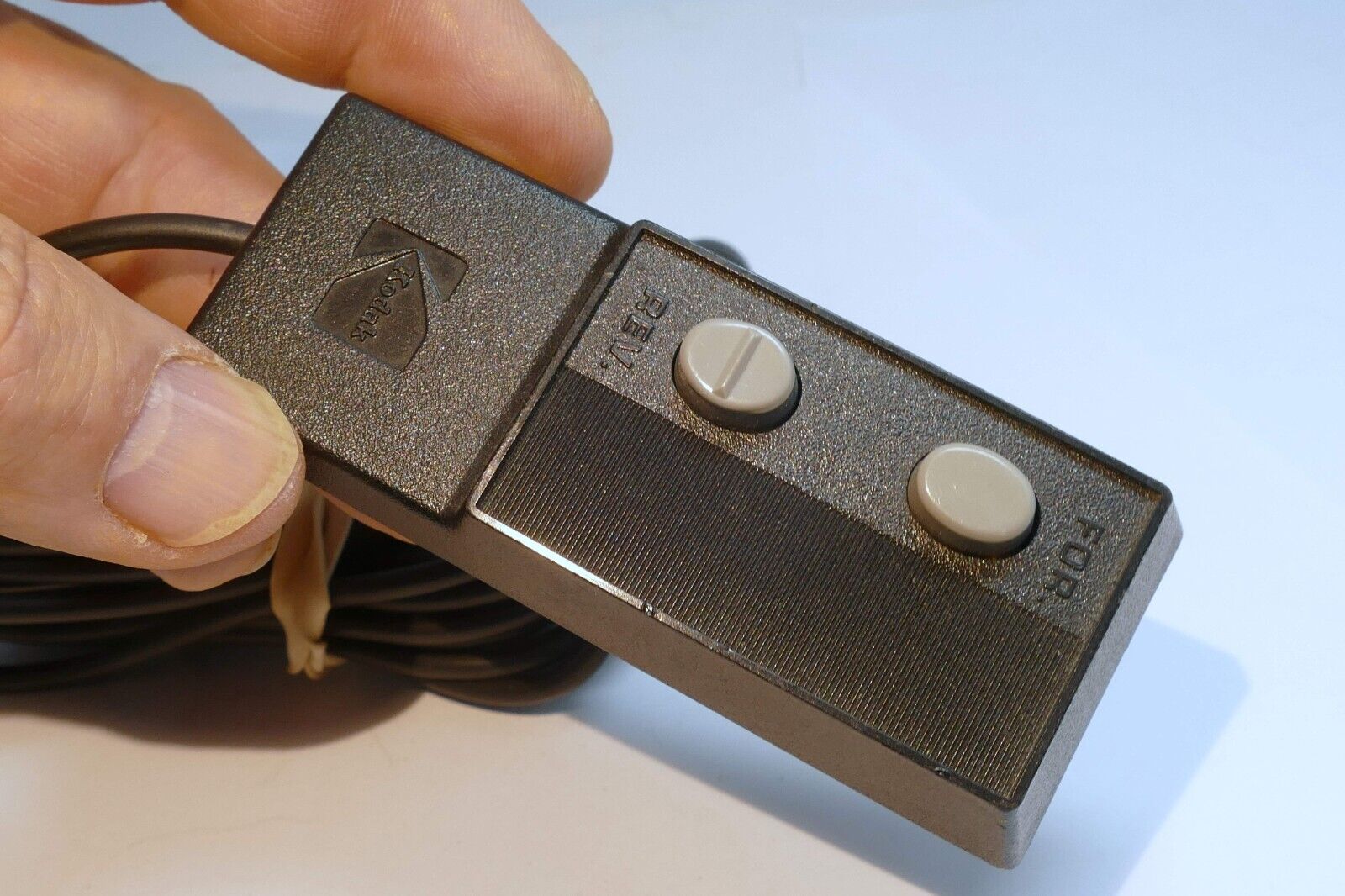 Kodak Slide Projector Wired Remote Control with Forward/Reverse 5 pin carousel