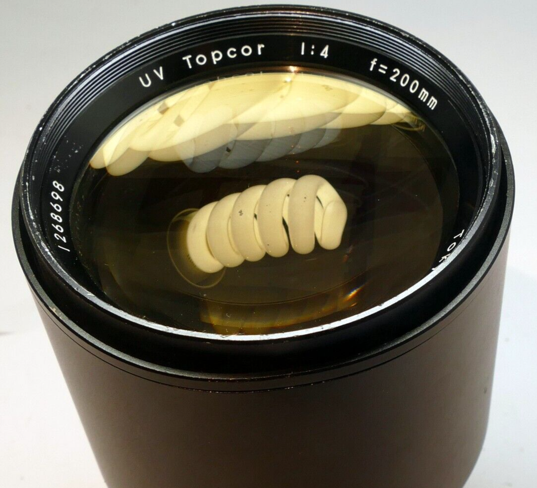 Topcon UV Topcor 200mm F4 Lens Telephoto prime - problem with Focus Ring