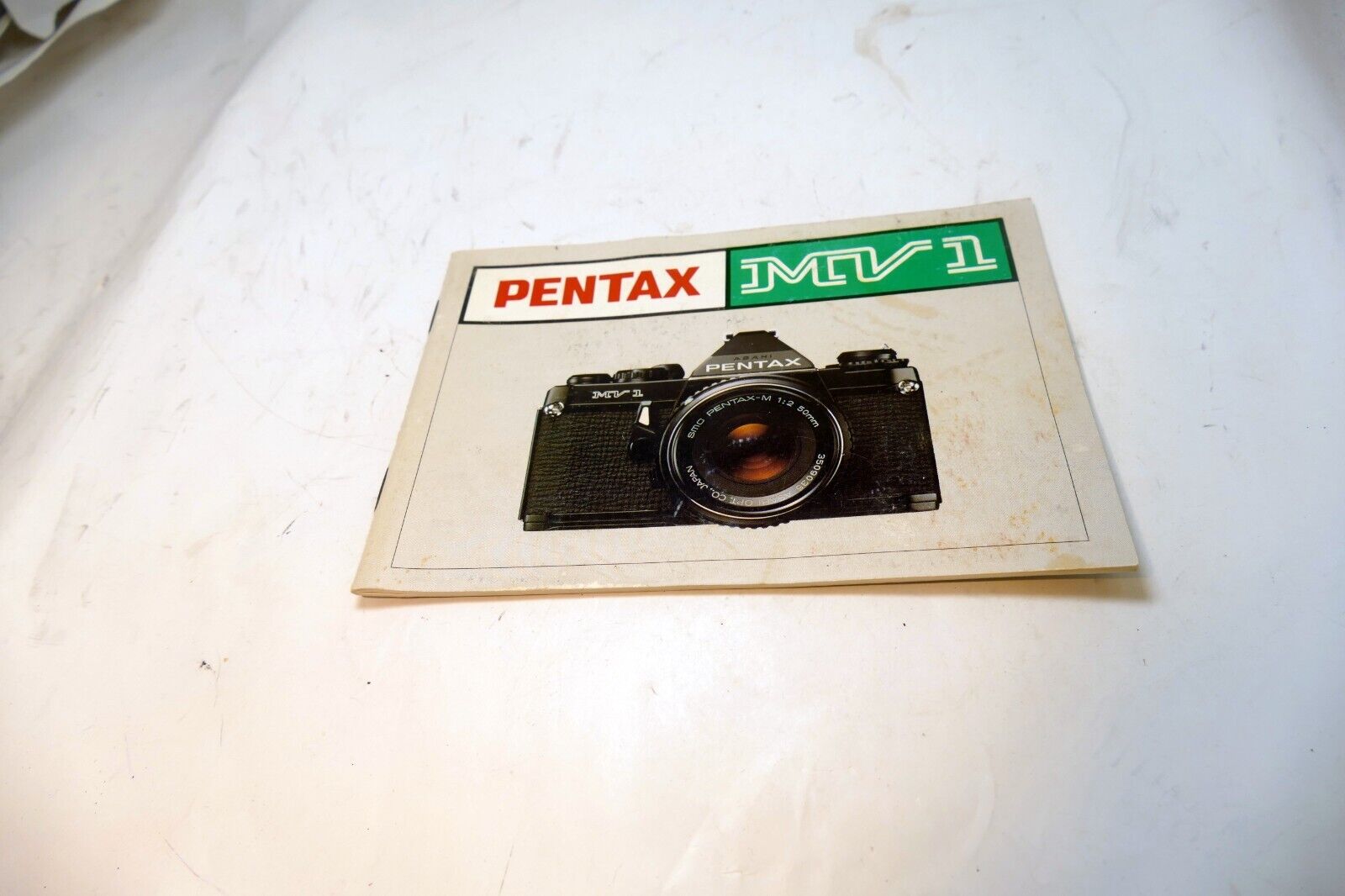 Pentax MV1 MV-1 Camera INSTRUCTION manual GUIDE English EN
