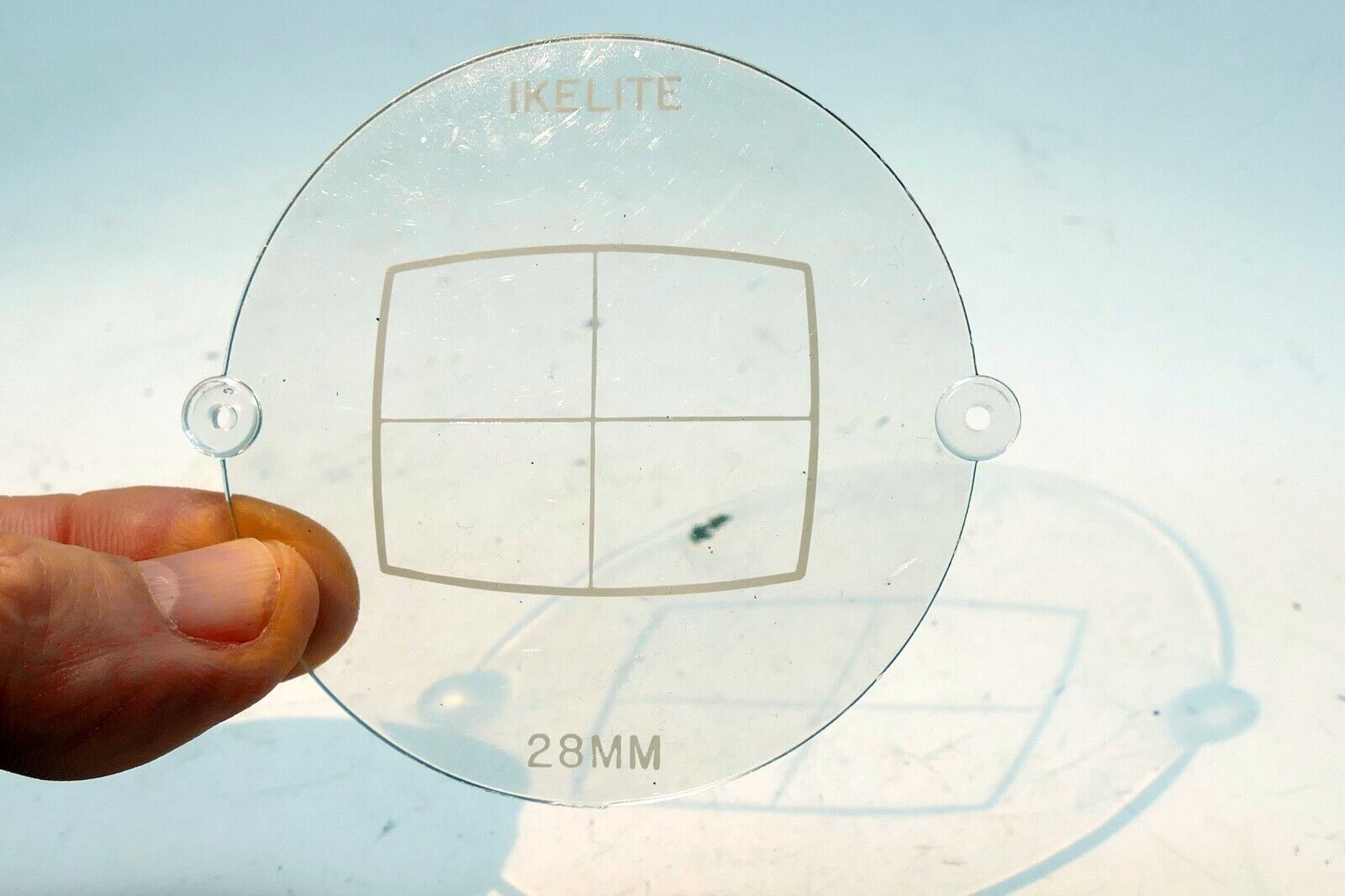 Ikelite adapter frame for Underwater Viewfinder 28mm  Nikonos.