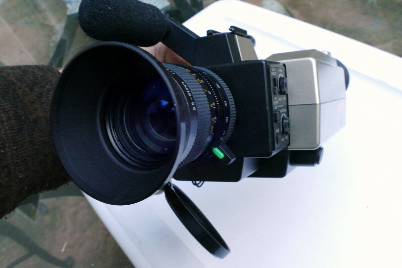 Hitachi VK-C840 Color Video camera 8.5-51mm f1.2 lens  - AS IS not tested