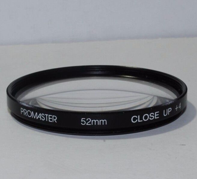 Lens Filter: Promaster 52mm Close Up +4 Macro Shipping is free worldwide