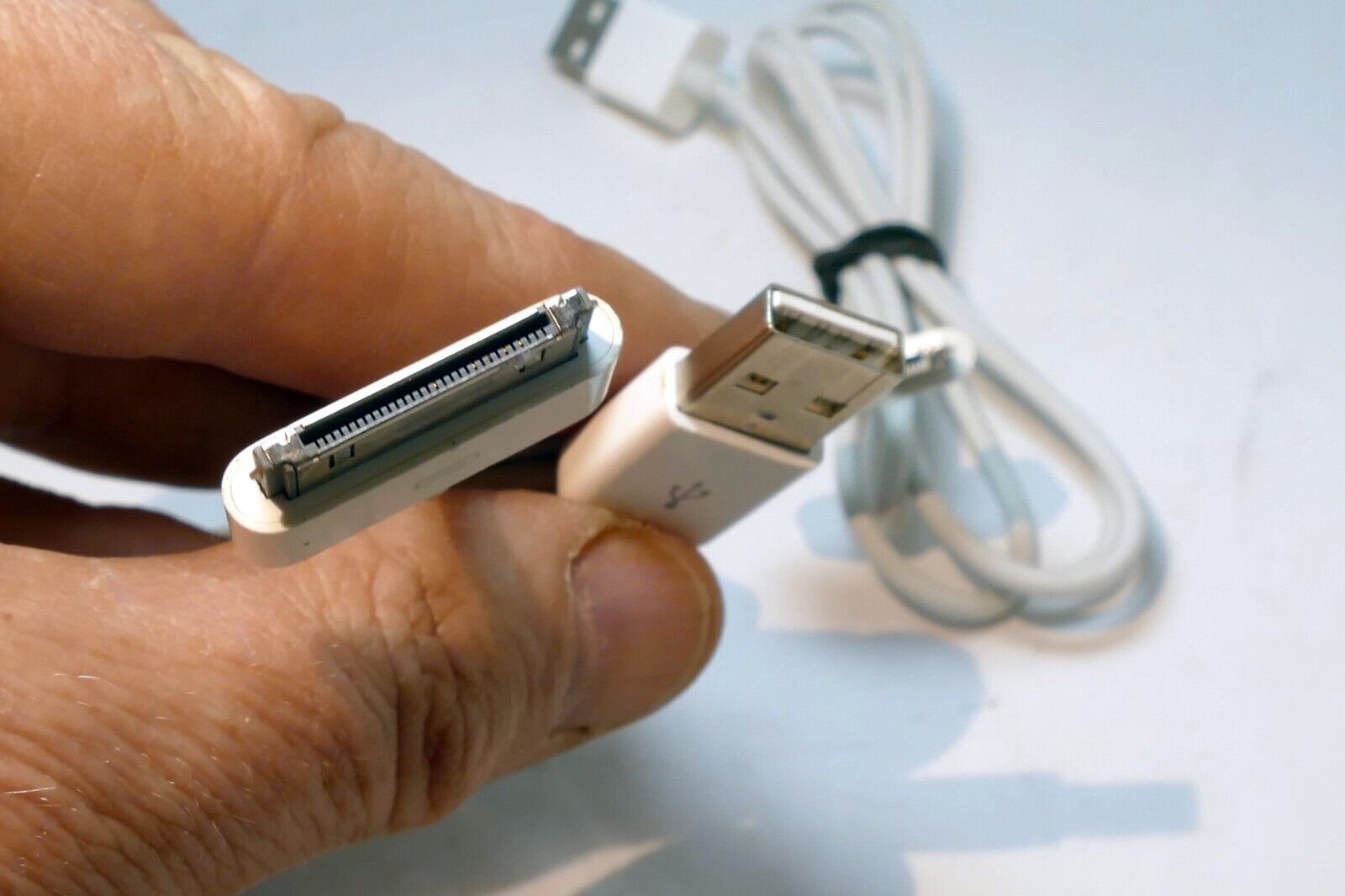 2X pack 3 feet 30 pin Type Connector Cable to Type A USB iPod Ipad 4 3 G S