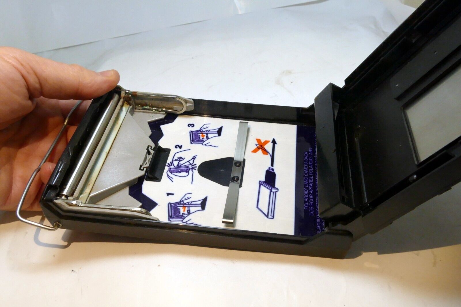 NPC Polaroid Back for 645 Bronica ETRS i ETR camera with dark slide