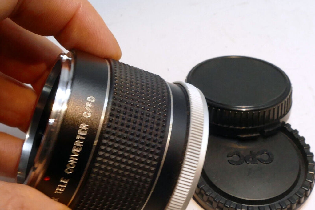 Sears 3X Lens Teleconverter for Canon FD mount manual  focus C/FD