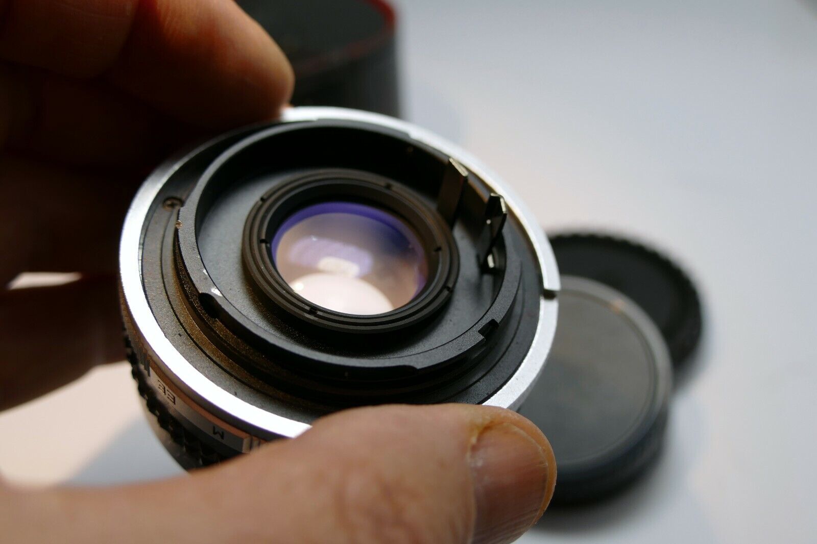 CPC 2X Teleconverter MC-4 AUTO K/AR Konica Hexanon lenses