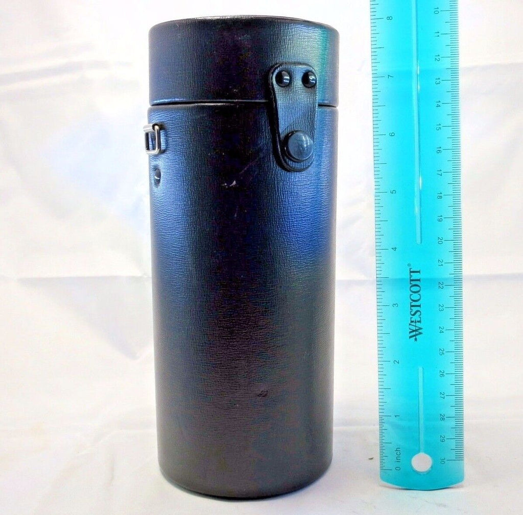 Tamron 80-210mm F/3.8-4 Adaptall2 Black Lens Hard Case 8"t x2.5"w 103A 7.5X3"