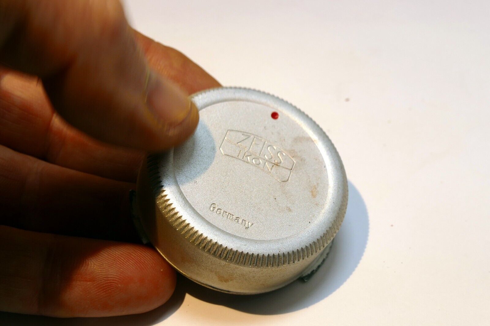 Contarex Carl Zeiss rear lens cap Rangefinder Germany Telephoto