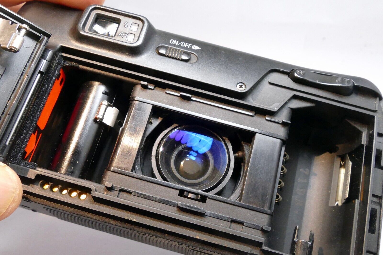 Nikon Zoom Touch 400 Point and Shoot Film Camera  untested AS IS