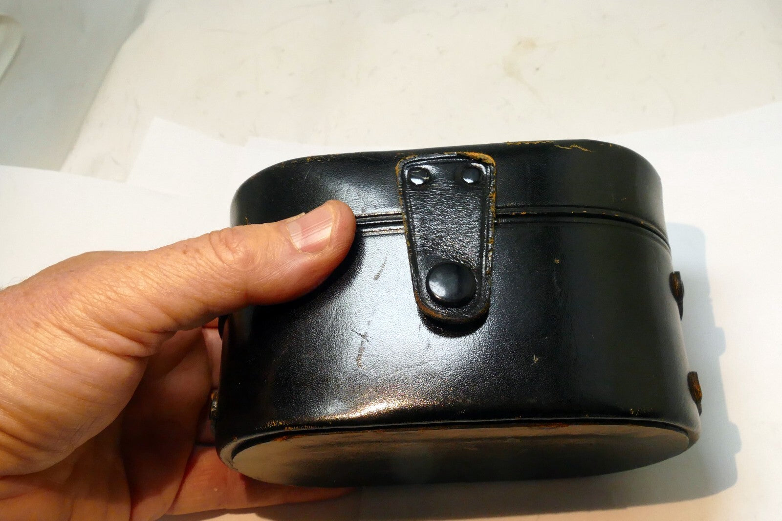 Mamiya Lens case for Sekor 65mm f4.5 hard case  for TLR  lenses (black)