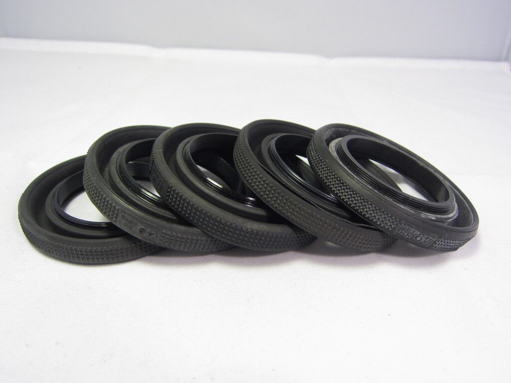 Rubber Lens Hood 49mm Screw inType  (Sold Separately)