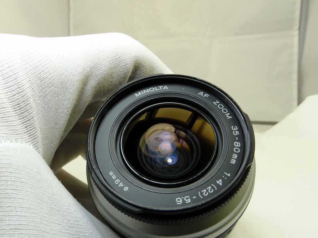 Minolta 35-80mm f4-5.6 Lentille Maxxum AF Inop - Pièces Ou Réparation Comme Is