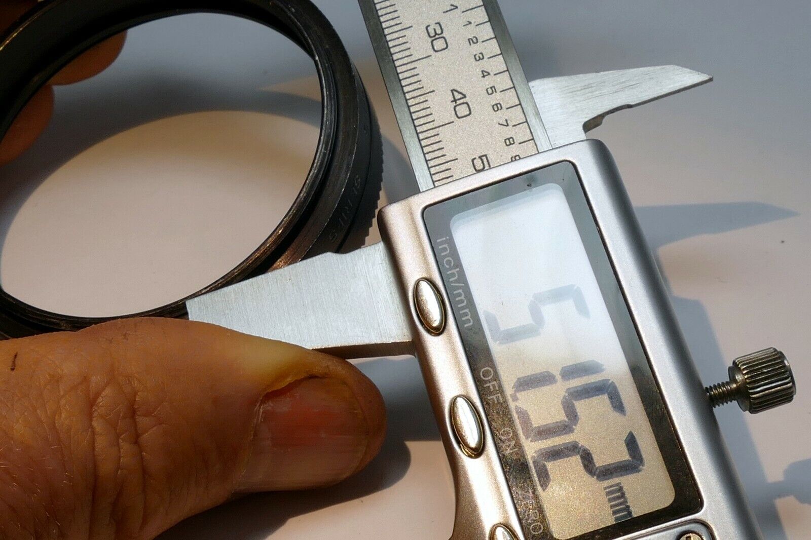 Tiffen 52mm to  54mm series VII 7 filter adapter holder with retaining ring #701