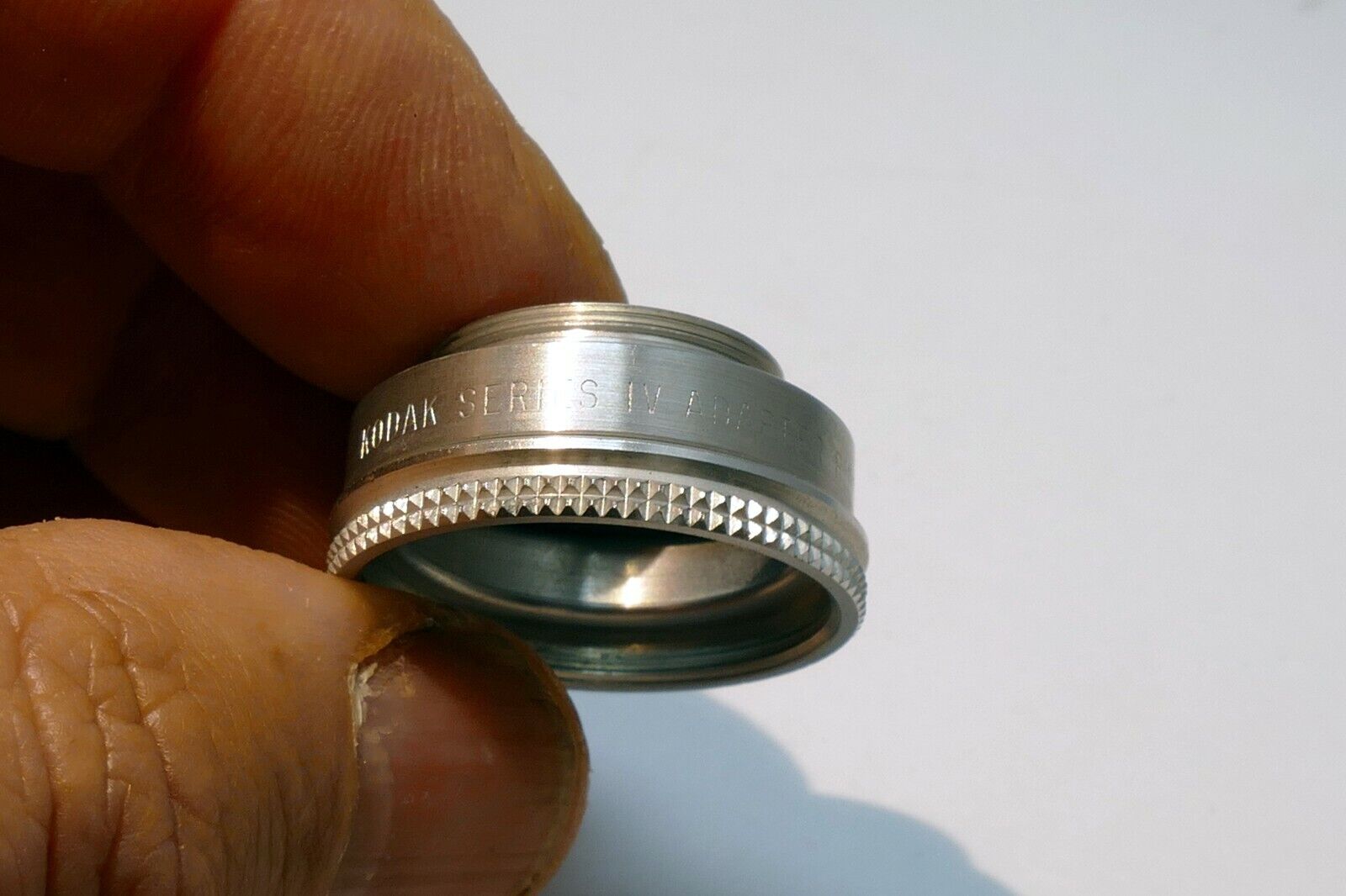 Kodak 47 Series IV 4 adapter holder Filter w/ retaining ring 18mm threaded