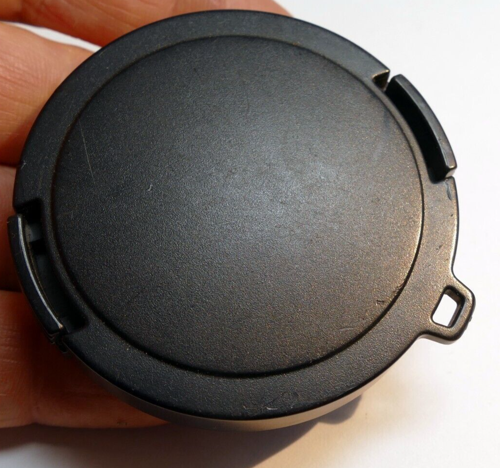 52mm snap on type Front Lens Cap with string loop for 50mm f1.7 f1.8
