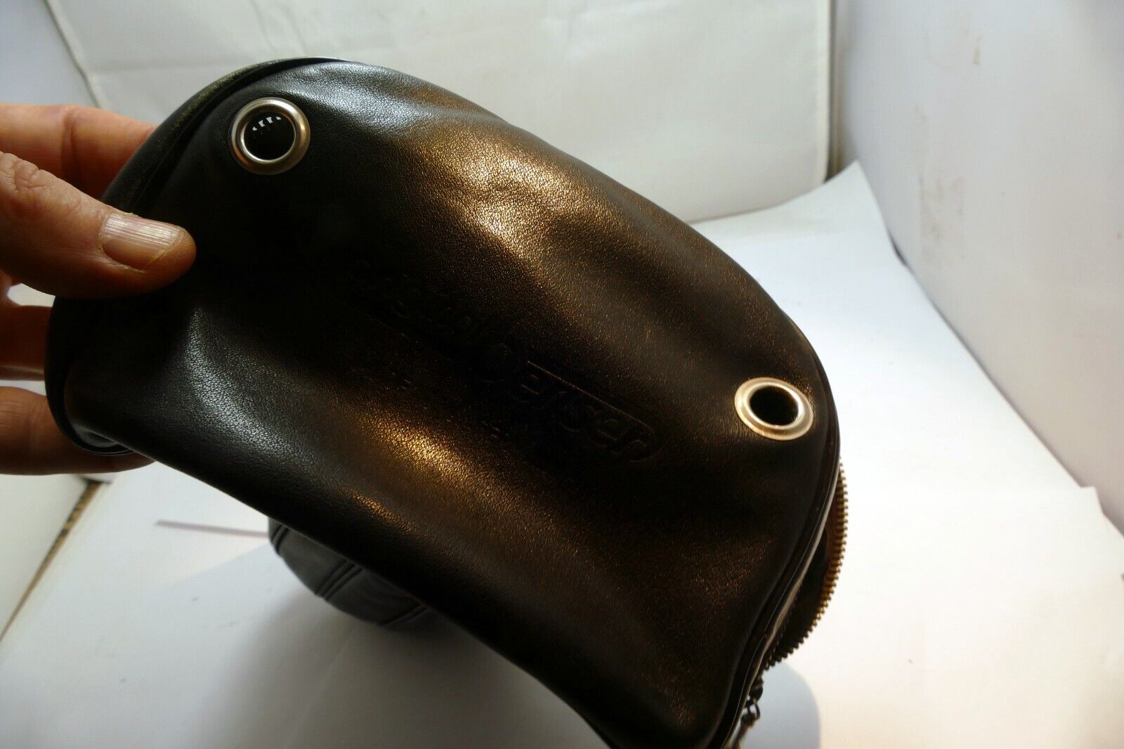 Original Benser Leather Soft Camera Case Germany for Leica M3 long nose 70-210mm
