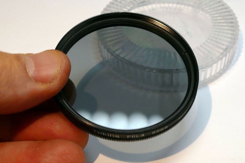 Tokina 55mm Polarizer PL with plastic case made in Japan POLA genuine OEM AT-X