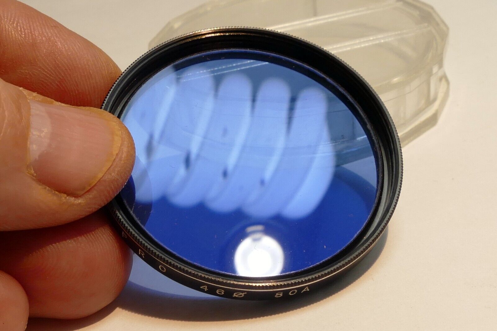 Pro 46mm 80A cooling blue  filter threaded screw in