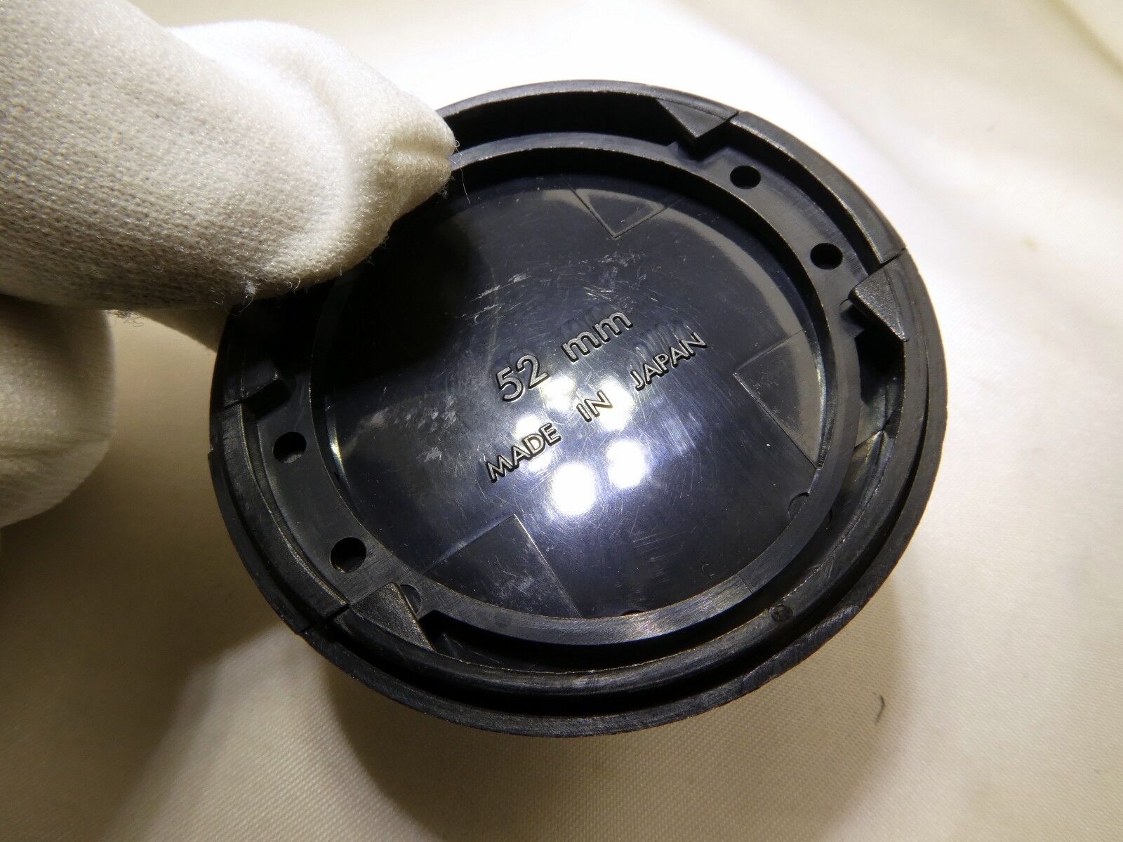 Sigma 52mm Front Lens Cap Snap on type all Black