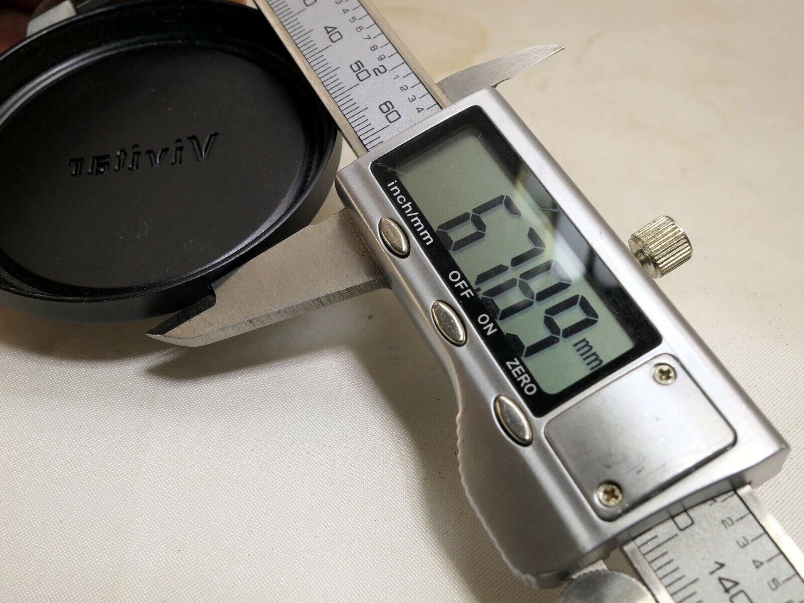 65mm ID Vivitar Metal Lens Front Cap slip on for 85-205mm f3.8