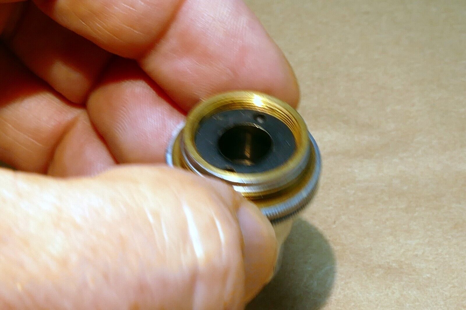 Bausch Lomb 10X 16mm 0.25 Divisible Microscope Objective Rochester NY